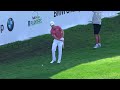 Zach Johnson’s crowd pleasing birdie chip in at BMW