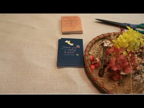 Công việc thường ngày tại cửa hàng hoa khô-Món quà cho tháng 11