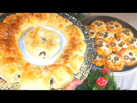 CARA MUDAH MEMBUAT  ROTI ISI KURMA DAN PIZZA MINI HOME MADE
