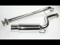 CorkSport Mazda RX-8 Single Exit Exhaust