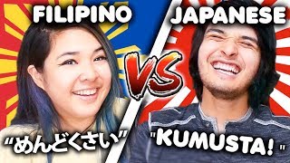 FILIPINO VS JAPANESE LANGUAGE CHALLENGE