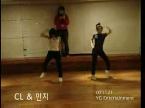 [Pre-debut] CL and Minzy of 2NE1 Dancing to Pussycat Dolls