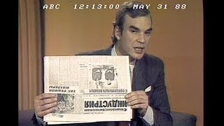 Abcs Nightline & Ussrs 120 Minutes Joint Broadcast On The Moscow Summit - May 31, 1988