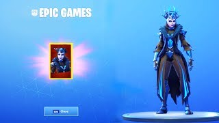 The New ICE QUEEN SKIN in Fortnite..