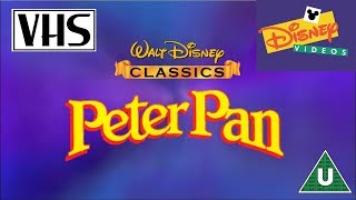 Opening to Peter Pan UK VHS (1998)