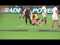 Crusader Brad Hemopo's tackle streaker