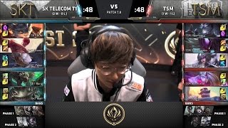 【MSI季中冠軍賽】第二日 小組賽 SKT vs TSM