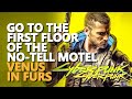 Go to the first floor of the No-Tell Motel Cyberpunk 2077