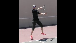 Surina DE BEER Slow Motion Tennis STROKES
