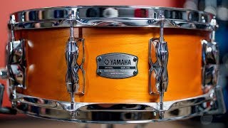 Yamaha Recording Custom Birch Snare Drum | Demo