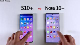 Samsung S10 Vs Note 10 In 2022 Speed Test