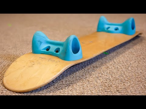 Testing A Skateboard With Rubber Trucks
