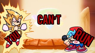 Fleetway Sings You Cant Run Vs. Sonic.exe 2.0