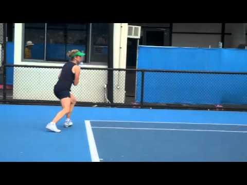 Kim Clijsters（クリスターズ 全豪） 全豪オープン 2011 Practice3