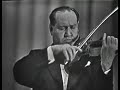 Yehudi Menuhin and David Oistrakh play Bach Double Concerto for Violins