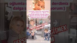 Ece Erken Bazen Herşeyi̇ Birakip Gi̇tmek İsti̇yorum Deni̇z Kenarina