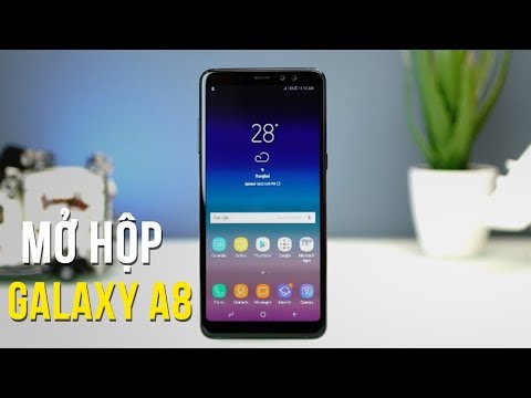 Mở Hộp Samsung Galaxy A8 2018 - Chiếc smartphone bất ngờ ra mắt dịp cuối năm