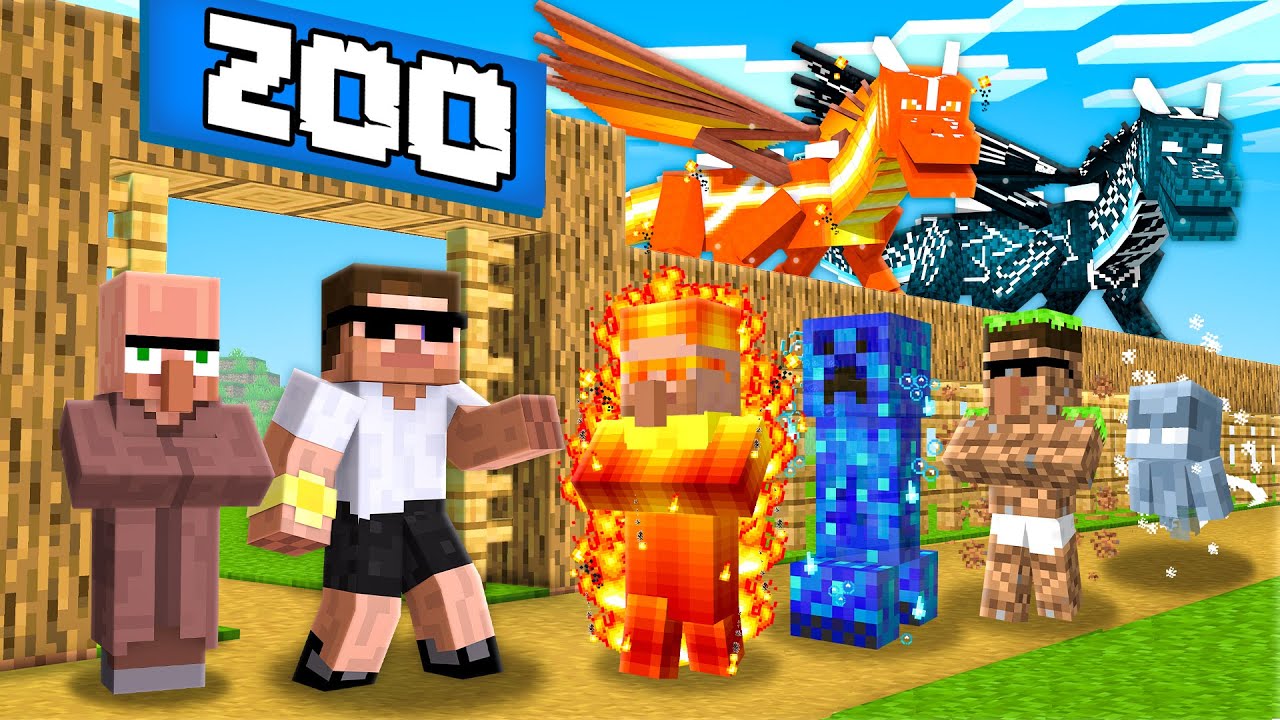 i Opened a Elemental Mob Zoo in Minecraft.. i Opened a Elemental Mob Zoo in Minecraft..