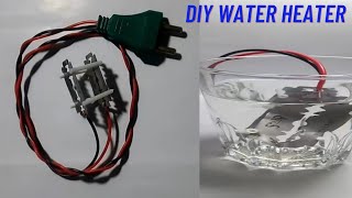 How To Make A Water Heater Using Blades Hd Video