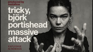 Trip-Hop Psychedelic Legends Mive Attack, Portishead, Tricky, Björk Inspired Ai Rmx Album