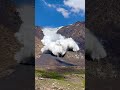 Glacier collapse on Juuku pass, Kyrgyzstan - insane video