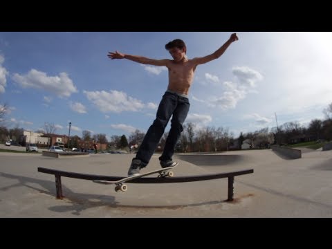 This Is Natural Skateboarding Talent!