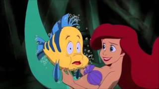 The Little Mermaid Sunken Ship And Shark Scene Hd