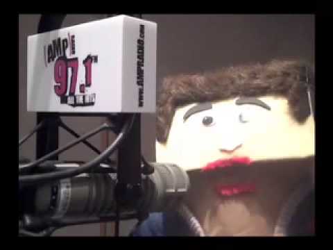 Owl City (Adam Young) stops by the 97.1 Amp Radio studios in Los Angeles to 