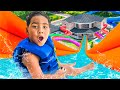 We Built a WATERPARK In Our House!