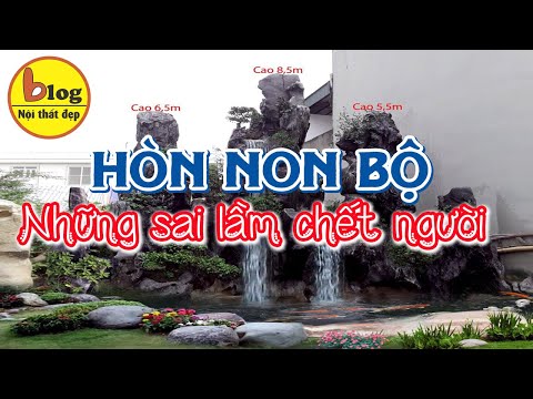 Thú chơi Hòn Non Bộ - Sai lầm cần tránh nếu không muốn gia đạo bất hòa tiền tài hao tổn
