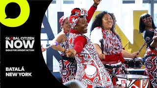 Batalá New York Closes Event With Dynamic Percussion Performance | Global Citizen Now New York 2024