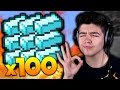 OVERPOWERED IN 100 SECONDS! | Minecraft SOLO MONEY WARS with ...
