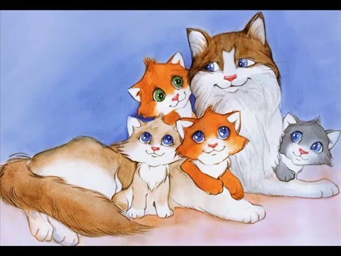 Как рисовать кошку с котятами фото Как рисовать кошку с котятами фото