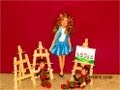 Manualidades para niños caballete con palos de helado