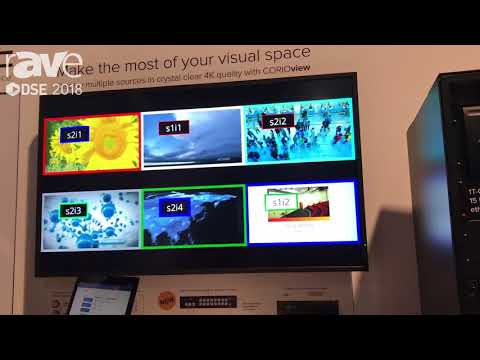 DSE 2018: tvONE Demos Its Prototype CORIOview 4K Multiviewer
