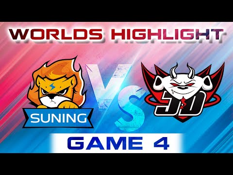 SN vs JDG Highlights Game 1 | SUNING áp đảo JDG 3-1 | Tứ Kết CKTG 2020 | Main Event Worlds 2020