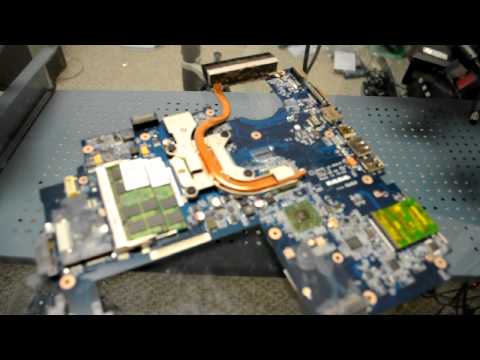 HPReflow.com basic laptop repair for a HP DV7 laptop with a bad AMD