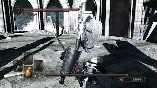 Dark Souls 2 - Looking Gl Knight Ng7 No Damage Majestic Greatsword