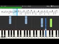 Skylar Grey - Words - Piano tutorial and cover (Sheets + MIDI)