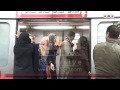 شاهد أجدع بنات يطردن رجال من عربة السيدات بالمترو !!