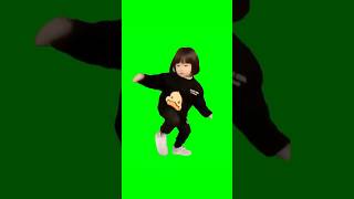 Nina Bailando Bien Xido -Green Screen Pantalla Completa Little Girl Dancing Meme