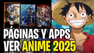 Top 5 Mejores Páginas Y Apps Para Ver Anime Gratis 2025