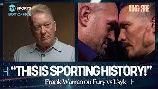 Frank Warren Believes The Winner Of Fury Vs Usyk Will Be Hailed As The Ultimate Champion 🇸🇦🔥