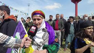 Diyarbakır Newrozundan Görüntüler Ve Röportaj
