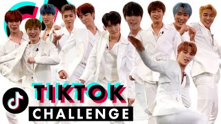 Kpop Group OMEGA X Tries Super Hard Dance Challenges | TikTok Challenge Challeng