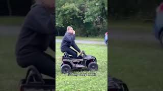 Aunt Riding Nephews Jeep