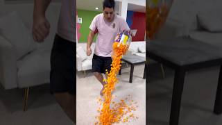 Spilled Cheese Balls Prank On Naz