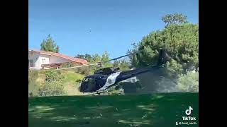 Helicopter Stunt For An Upcoming Blockbuster A Huge One Soon