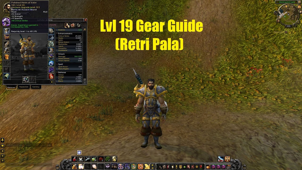 19 paladin twink guide