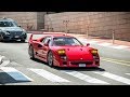 Terrorizing the Streets of Monaco in a Straight Piped Ferrari F40 !